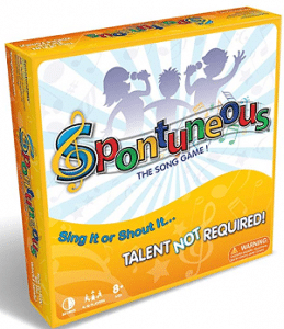 Spontuneous - The Song Game - Sing It or Shout It - Talent NOT Required