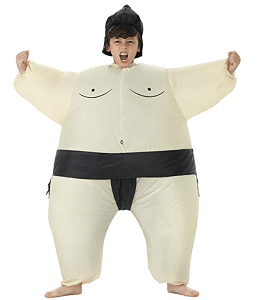 TOLOCO Inflatable Sumo Rider Costume