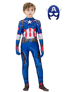 The Kids Bodysuit Marvel Superhero Series Lycra Spandex Halloween Cosplay Costumes