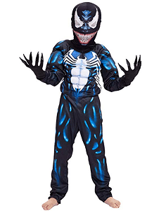 YuDanae Kids Superhero Costume Onesie 3D Spandex Unisex Jumpsuit Bodysuit for Kids