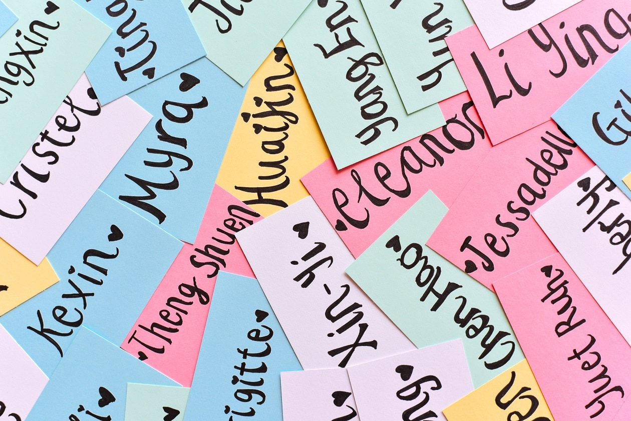 Baby names guide image