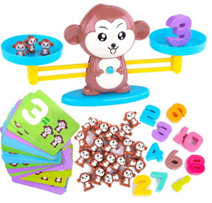 monkey balance fun educational math toy