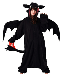 Toothless Kigurumi From How To Train Your Dragon