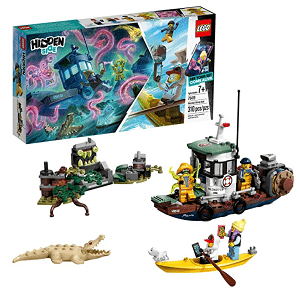 LEGO Hidden Side Wrecked Shrimp Boat 70419 Building Kit - Interactive Augmented Reality Playset