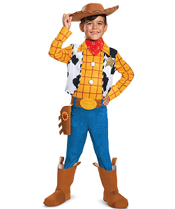 Disney Pixar Woody Toy Story 4 Deluxe Boys' Costume