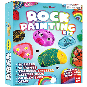 Rock Painting Kit for Kids - Arts and Crafts