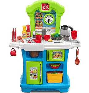 Step2 Little Cooks Play Kitchen for Babies & Toy Accessories Set