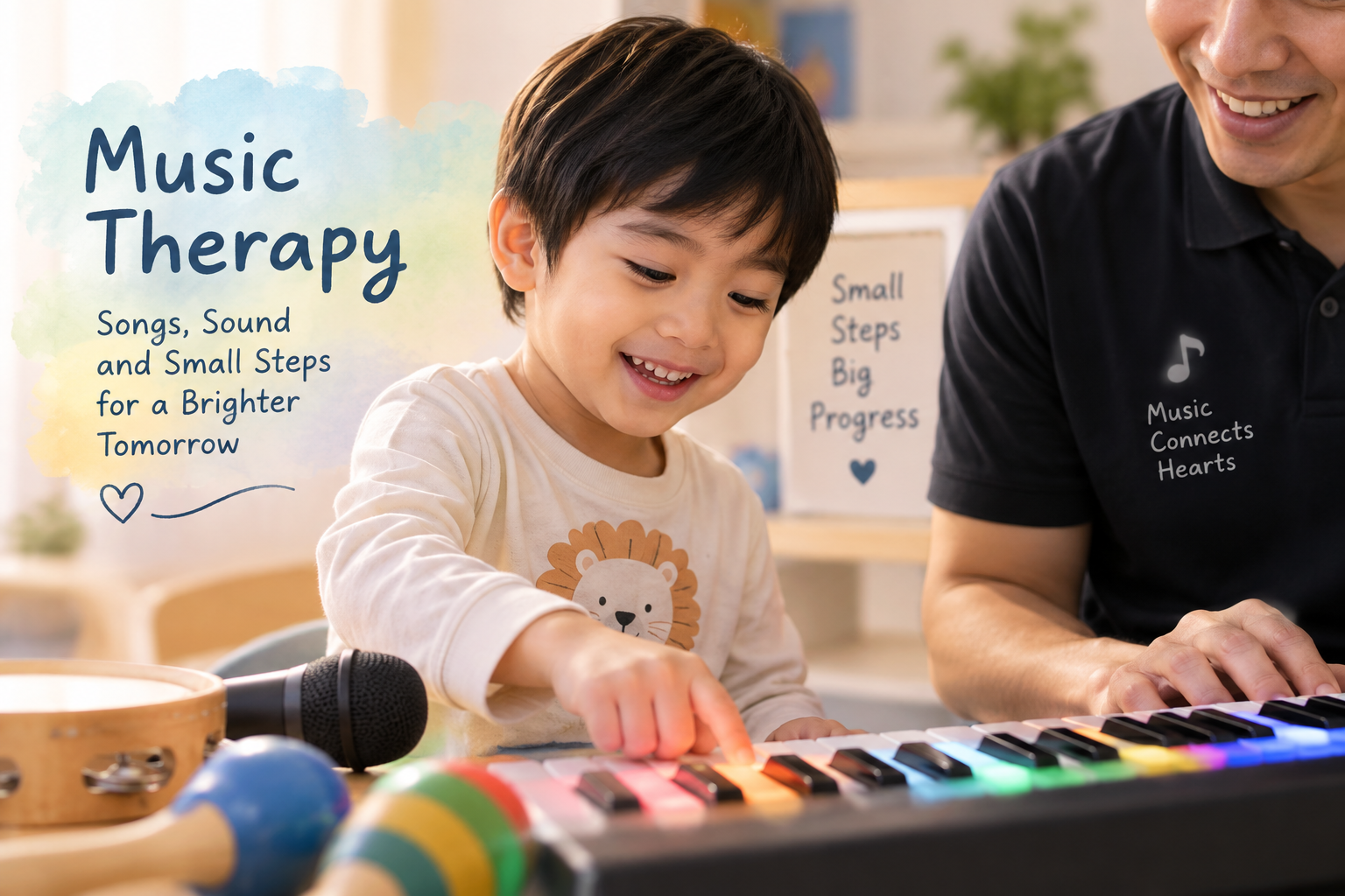 Music Therapy: Finding Connection Through Songs, Sound and Patience